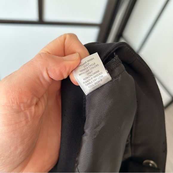 [4p] Christopher & Banks Women’s Cropped Ankle Length Classic Black Trousers - Picture 8 of 8